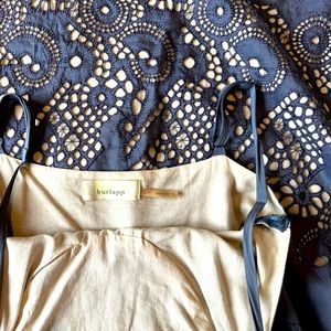 Burlapp spaghetti strap summer dress from Anthropologie